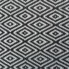 imageDII Reversible IndoorOutdoor Diamond Woven Rug 4x6 French BlueBlack