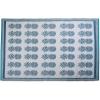 imageDII Reversible IndoorOutdoor Pineapple Woven Rug 4 x 6 BlueBlue