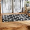 imageDII Reversible Outdoor Lattice Woven Rug 4x6 Ft Black