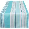 imageDII Summer Stripe Outdoor Tabletop Collection Multiuse Machine Washable Napkin Set 20x20 SunsetBeach House