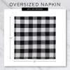 imageDII Summer Stripe Outdoor Tabletop Collection Multiuse Machine Washable Napkin Set 20x20 SunsetBeach House
