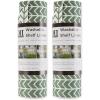 Hedge Green Herringbone
