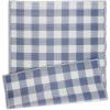 imageDII Outdoor Rugs Collection Reversible Buffalo Check 4x6 French BlueFrench Blue  White