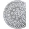 Gray Floral
