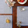imageDII EcoFriendly Fine Ribbed Collection Placemat Set 13x19 French BlueFrench Blue