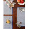 imageDII EcoFriendly Fine Ribbed Collection Placemat Set 13x19 French BlueFrench Blue