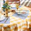 imageDII PVC Tabletop Collection Placemat Set Rectangle 13x1725 Gray 6 PieceBlue