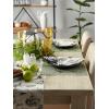 imageDII PVC Tabletop Collection Placemat Set Rectangle 13x1725 Gray 6 PieceFig Green