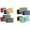 imageDII PVC Tabletop Collection Placemat Set Rectangle 13x1725 Gray 6 PieceTango Red