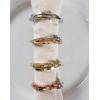 imageDII Decorative Basic Intertwined Napkin Ring Set Gold 6 CountGold