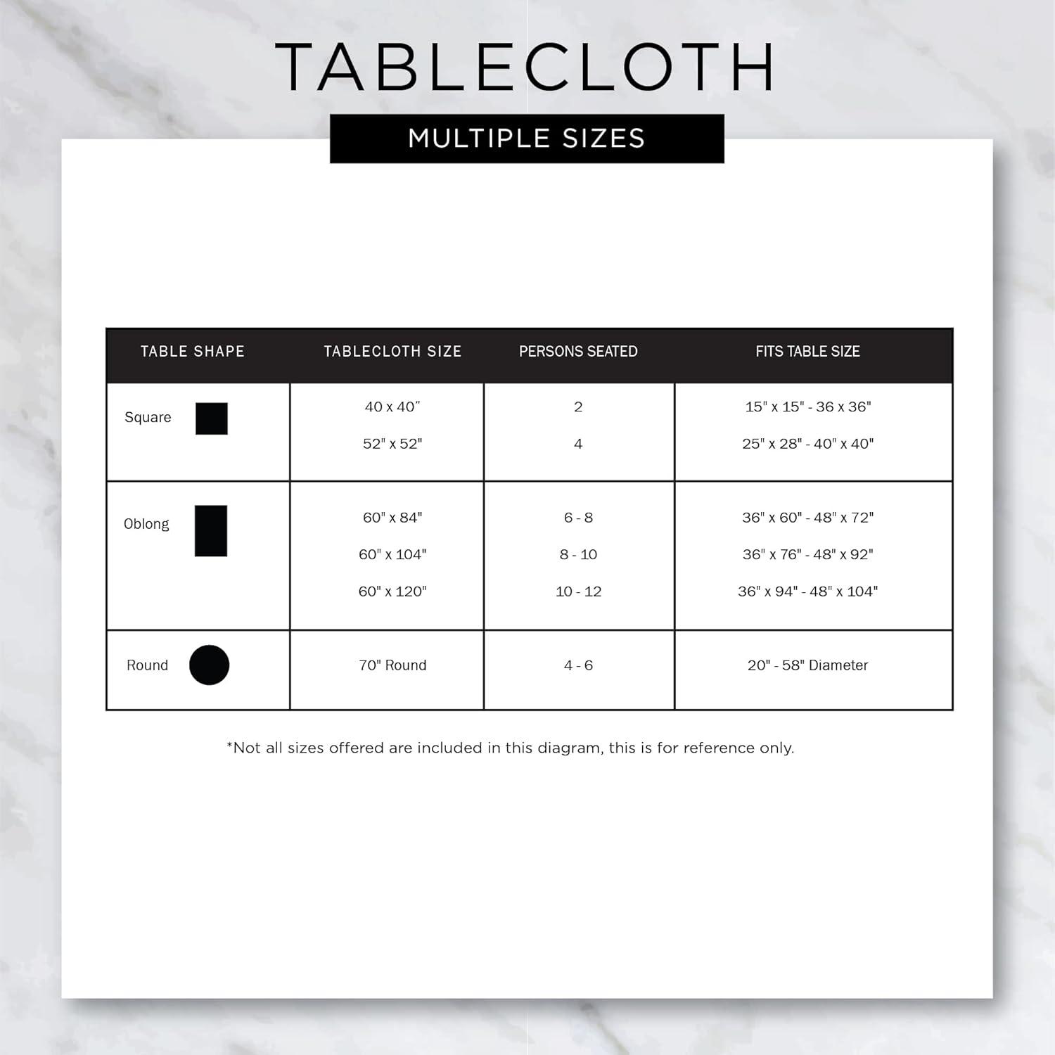 imageDII Buffalo Check Collection Classic Farmhouse Tablecloth Tablecloth 52x52 Pink ampamp White52 x 52 Square