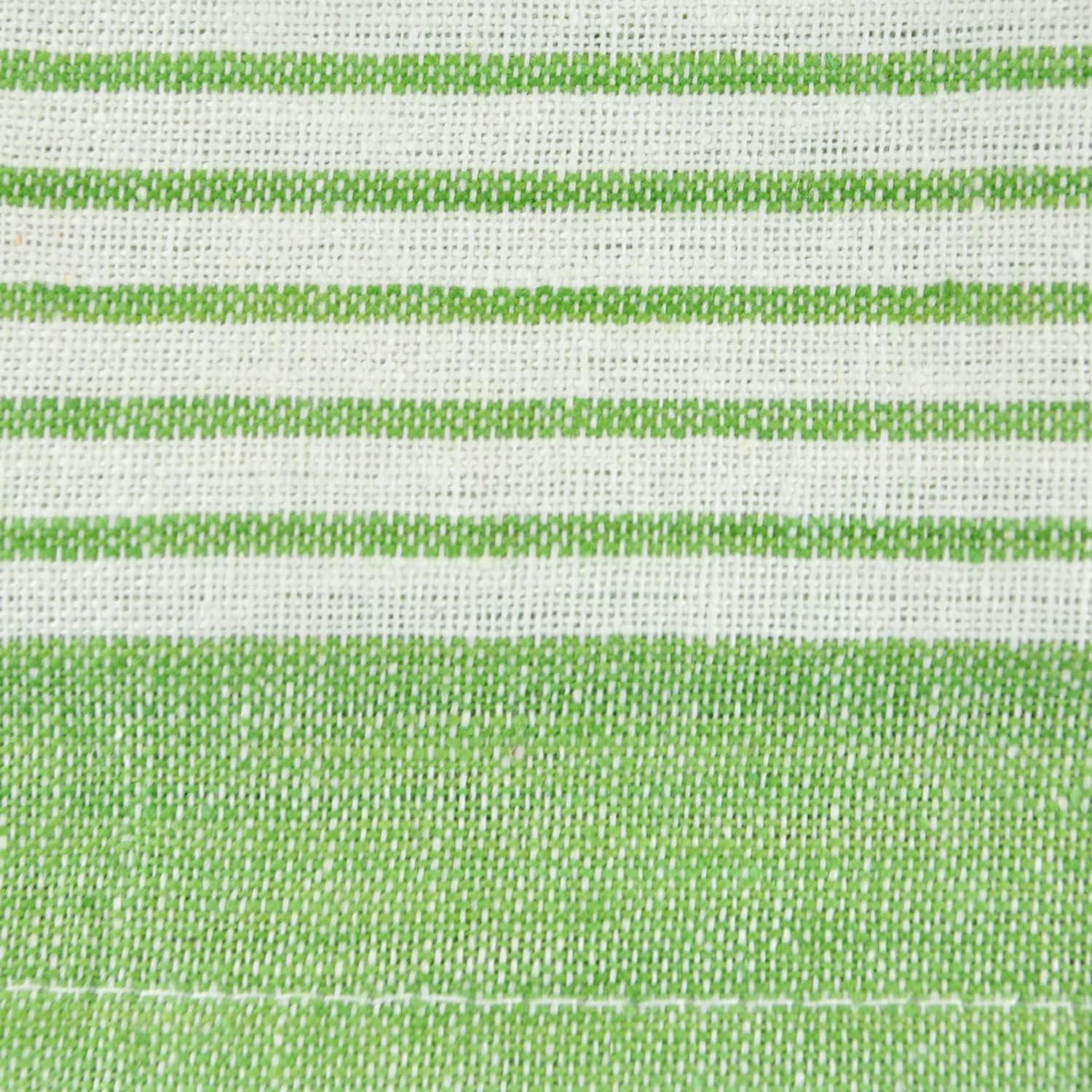 imageDII Everyday Basic Collection Woven Dishtowel Set 20x28 Red 8 PieceGreen