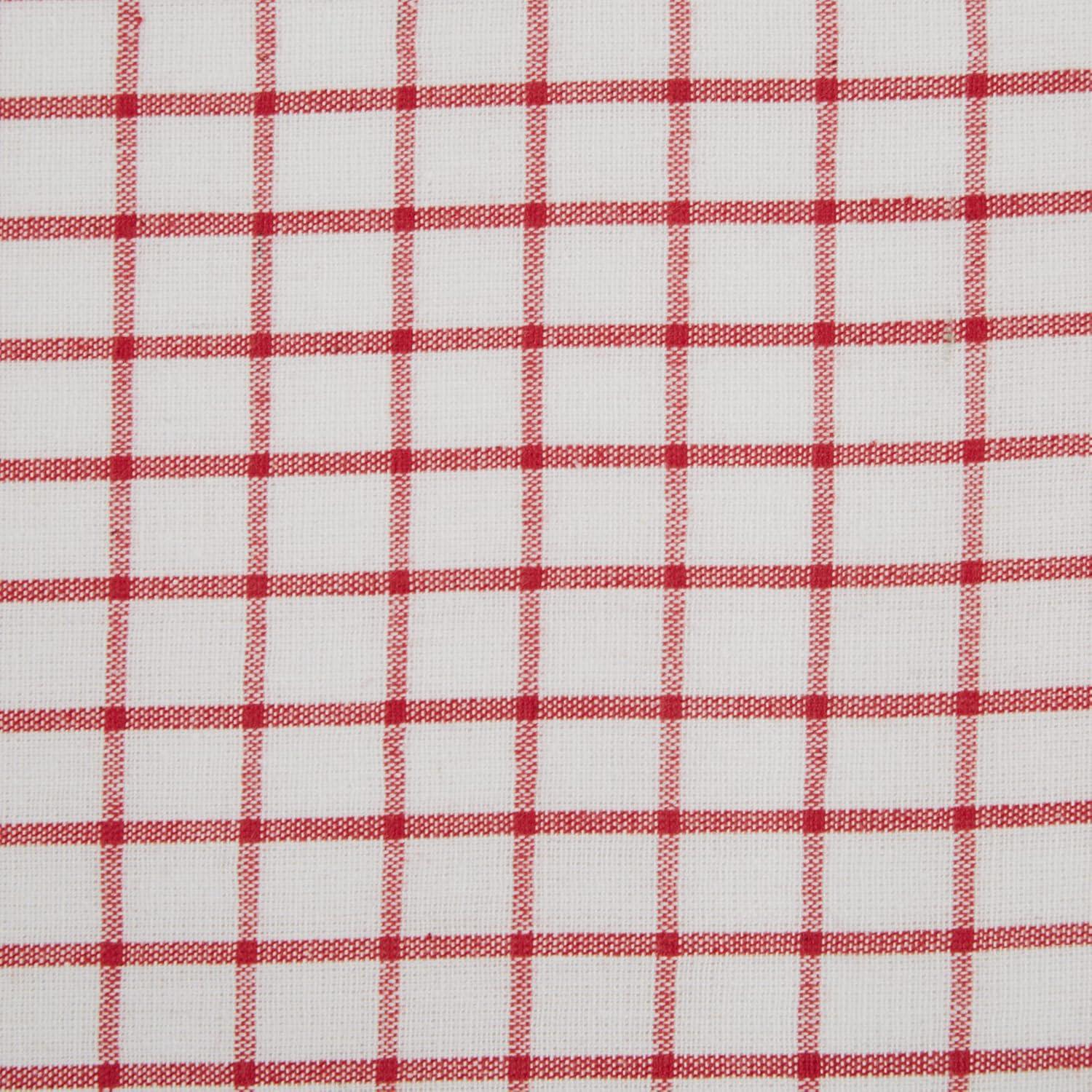 imageDII Everyday Basic Collection Woven Dishtowel Set 20x28 Red 8 PieceRed