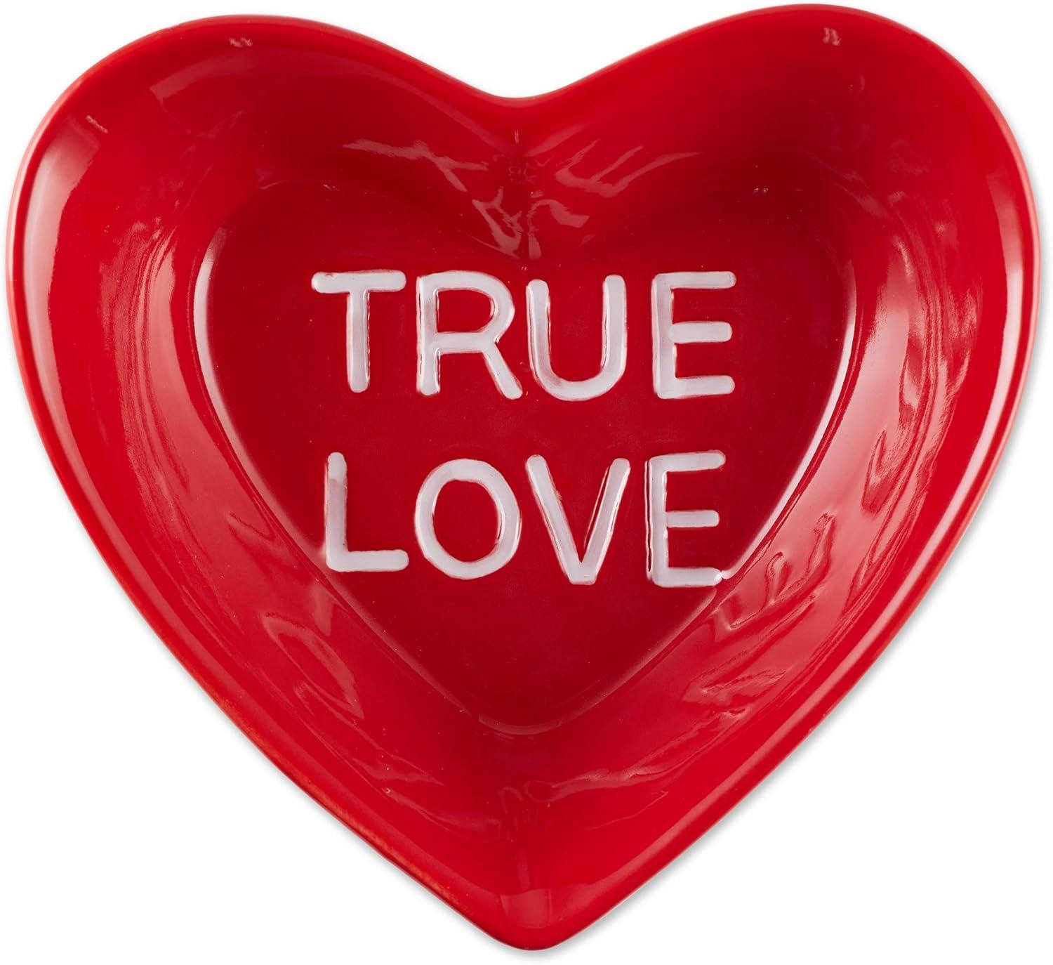 imageDII Valentines Day Ceramic Collection Candy Bowls Sweet Talk 4 Piece Candy Bowls Sweet Talk