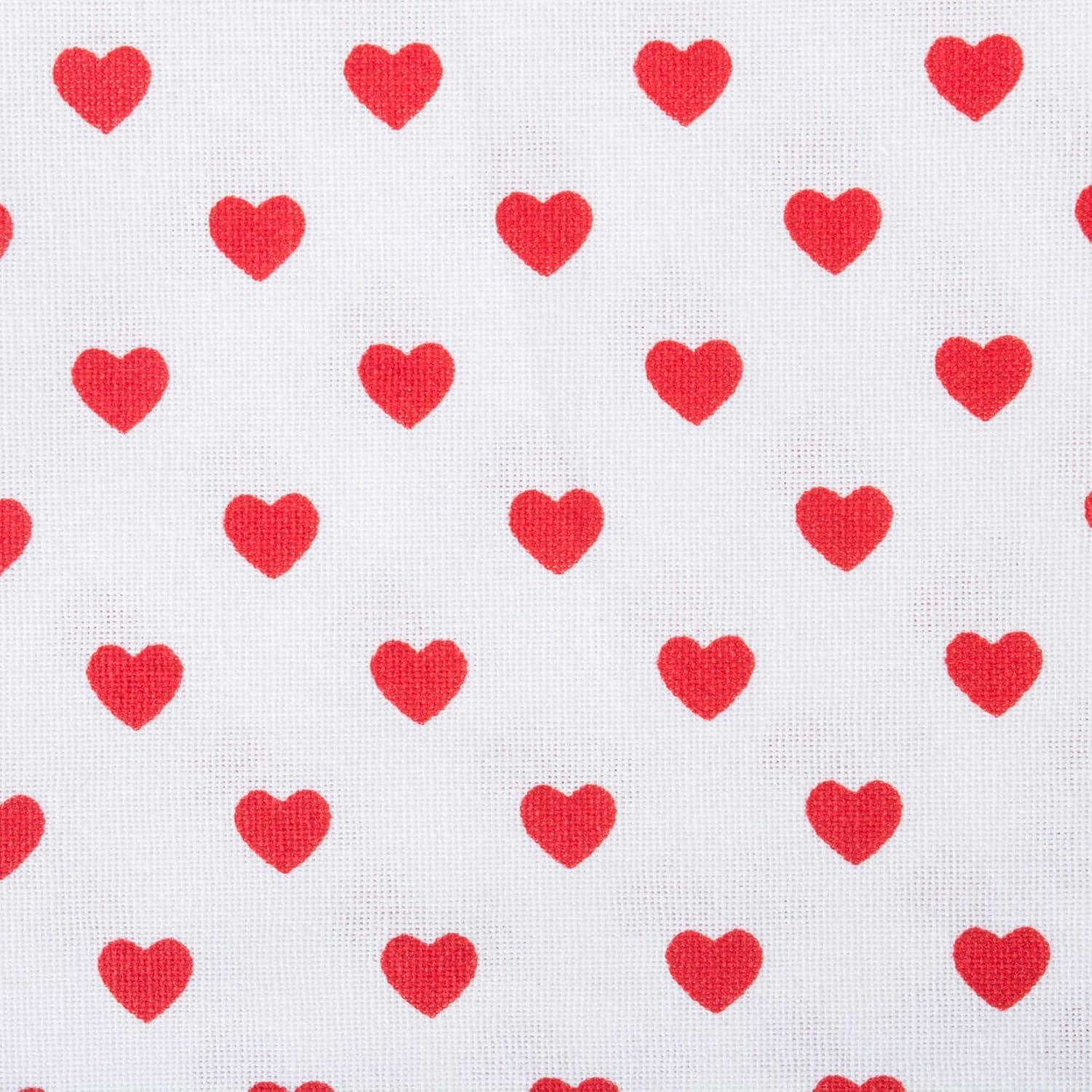 imageDII Valentines Day Table Top Collection Placemat Set 13x19 Little Hearts 6 Piece