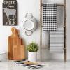 imageDII Gingham Check Kitchen Collection Pink Dishtowel SetBlack
