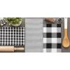 imageDII Gingham Check Kitchen Collection Pink Dishtowel SetBlack