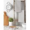 imageDII Gingham Check Kitchen Collection Pink Dishtowel SetGray