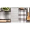 imageDII Gingham Check Kitchen Collection Pink Dishtowel SetGray