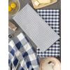 imageDII Gingham Check Kitchen Collection Pink Dishtowel SetNavy