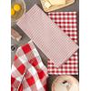 imageDII Gingham Check Kitchen Collection Pink Dishtowel SetRed
