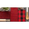 imageDII Gingham Check Kitchen Collection Pink Dishtowel SetRedBlack