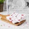 imageDII Valentines Day Collection Kitchen Dishtowel Set 18x28 Embellished Hearts 3 PieceArrow Collage