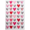 imageDII Valentines Day Collection Kitchen Dishtowel Set 18x28 Embellished Hearts 3 PieceHearts Collage