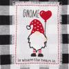 imageDII Valentines Day Collection Kitchen Dishtowel Set 18x28 Embellished Hearts 3 PieceLove Grows Here Gingham