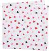 imageDII Valentines Day Collection Napkin Set 20x20 Checkered Heart 6 PieceConfetti Hearts