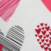 imageDII Valentines Day Collection Napkin Set 20x20 Checkered Heart 6 PieceHearts Collage