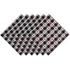 imageDII Valentines Day Collection Napkin Set 20x20 Checkered Heart 6 PieceDobby Hearts Check