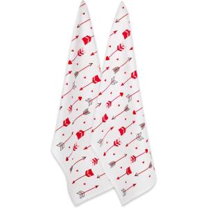 imageDII Valentines Day Collection Kitchen Dishtowel Set 18x28 Embellished Hearts 3 PieceArrow Collage