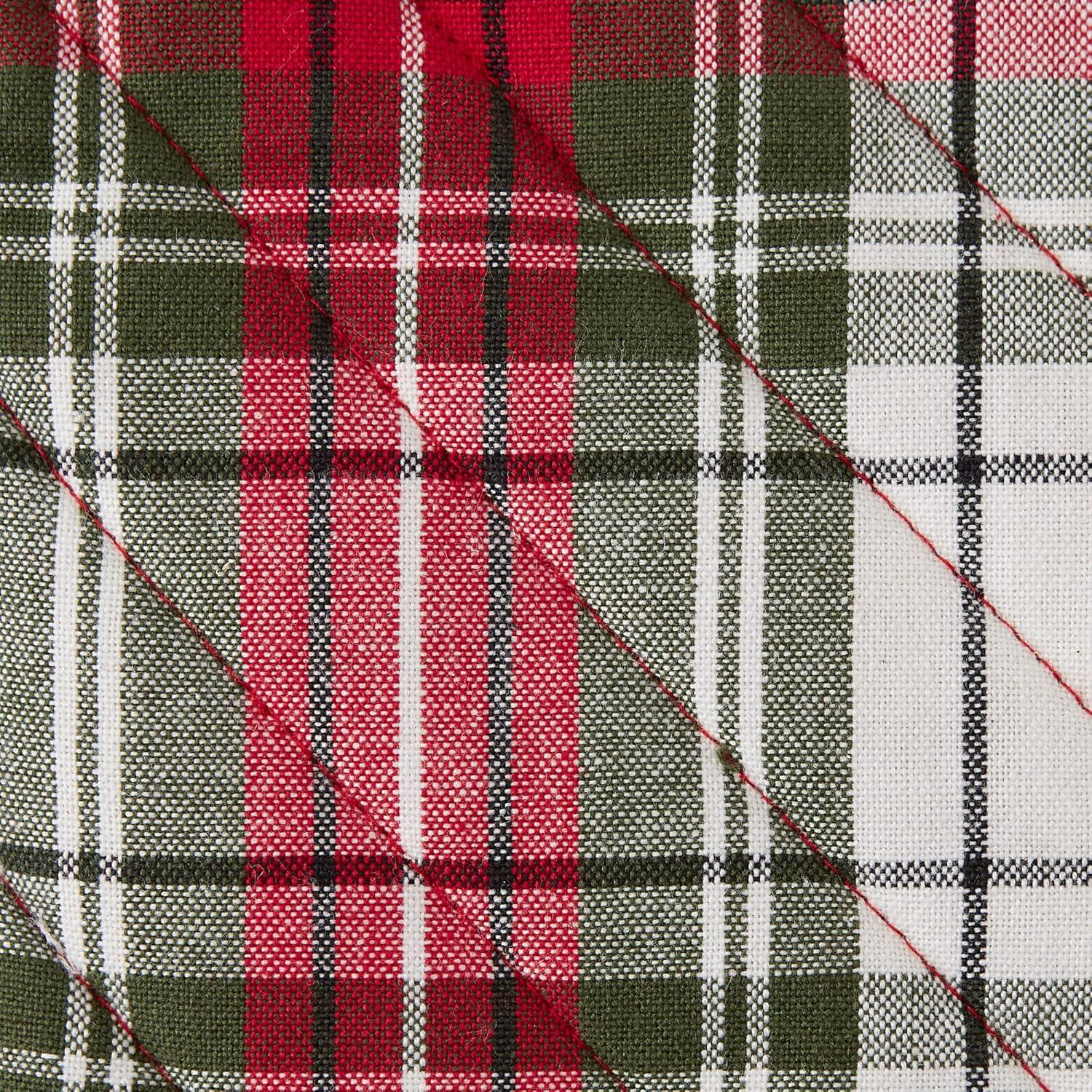 imageDII Christmas Kitchen Accessories ampamp Dcor Gift Set Pot Holder ampamp Dish Towels O Christmas Tree 3 PieceHoliday Plaid