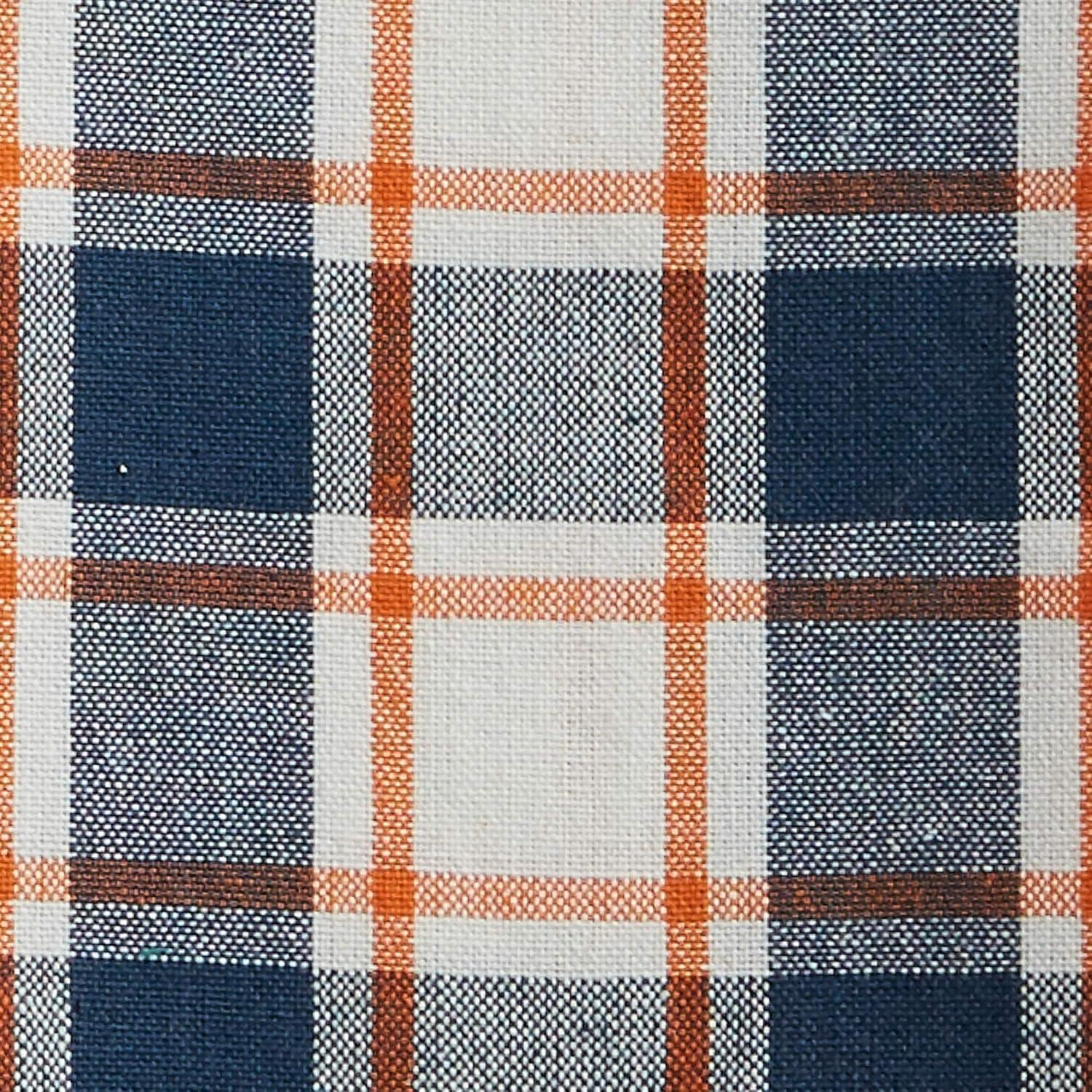imageDII Fall Basics Kitchen Dishtowel Collection Printed ampamp Plaid Fall Dish Towel Set 18x28 Be Thankful Plaid 2 CountPumpkin Plaid