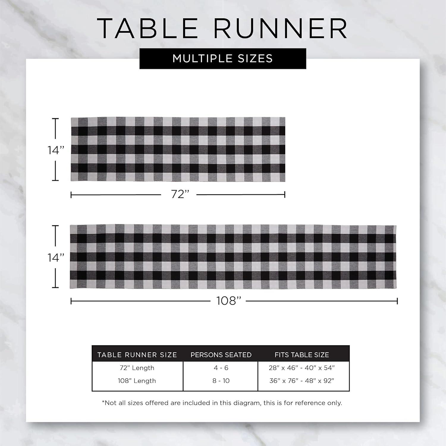 imageDII Fall Table Dcor Embroidered Tabletop for Thanksgiving Dining Table Runner 14x70 White PumpkinAutumn Leaves