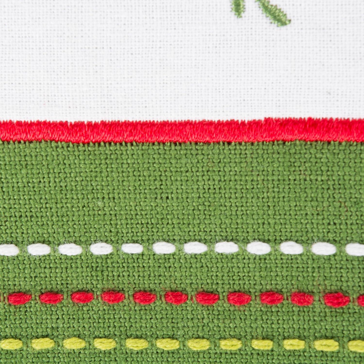 imageDII Holiday Kitchen Towels Embroidered Dish Towel Set 18x28 Cozy Christmas 3 PieceCheers Merry  Joy