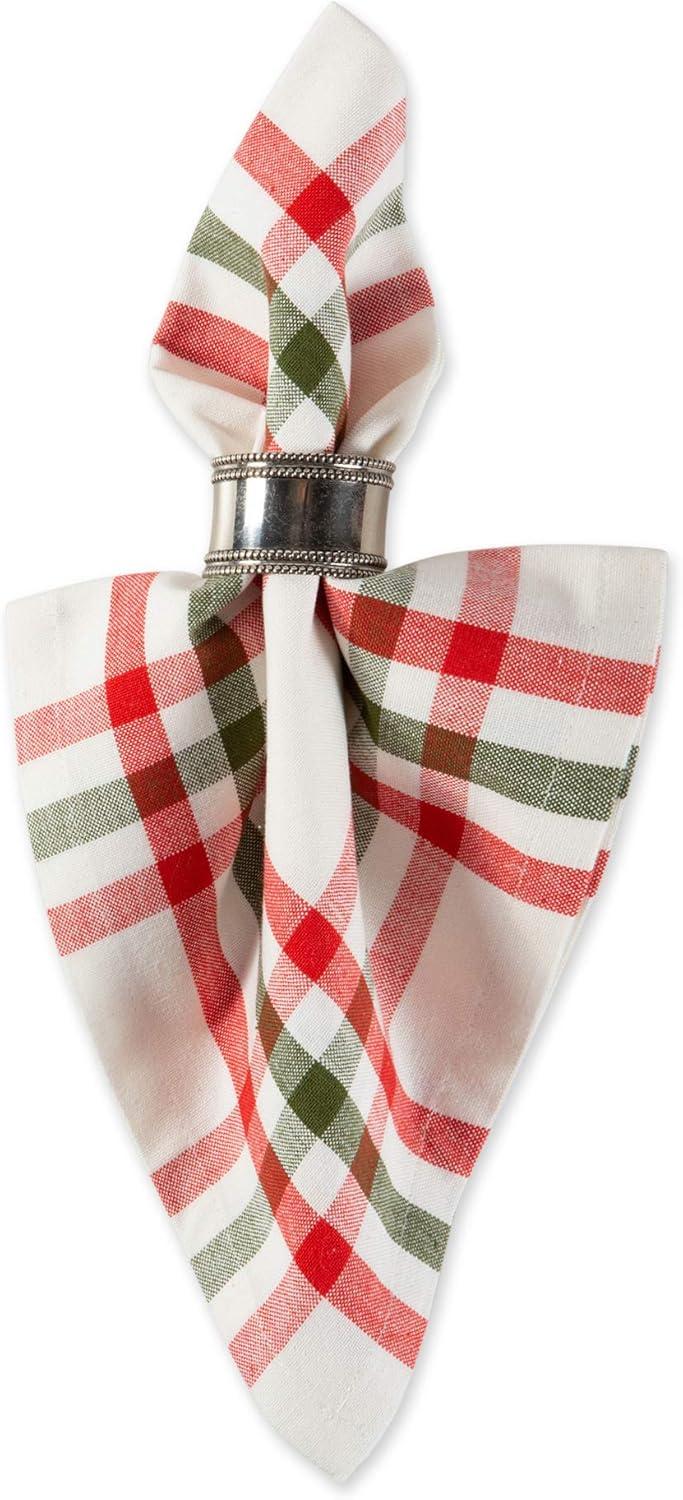 imageDII Jolly Christmas Tree Collection Holiday Table ampamp Kitchen Dcor Tablecloth 60x84 Christmas PlaidChristmas Plaid