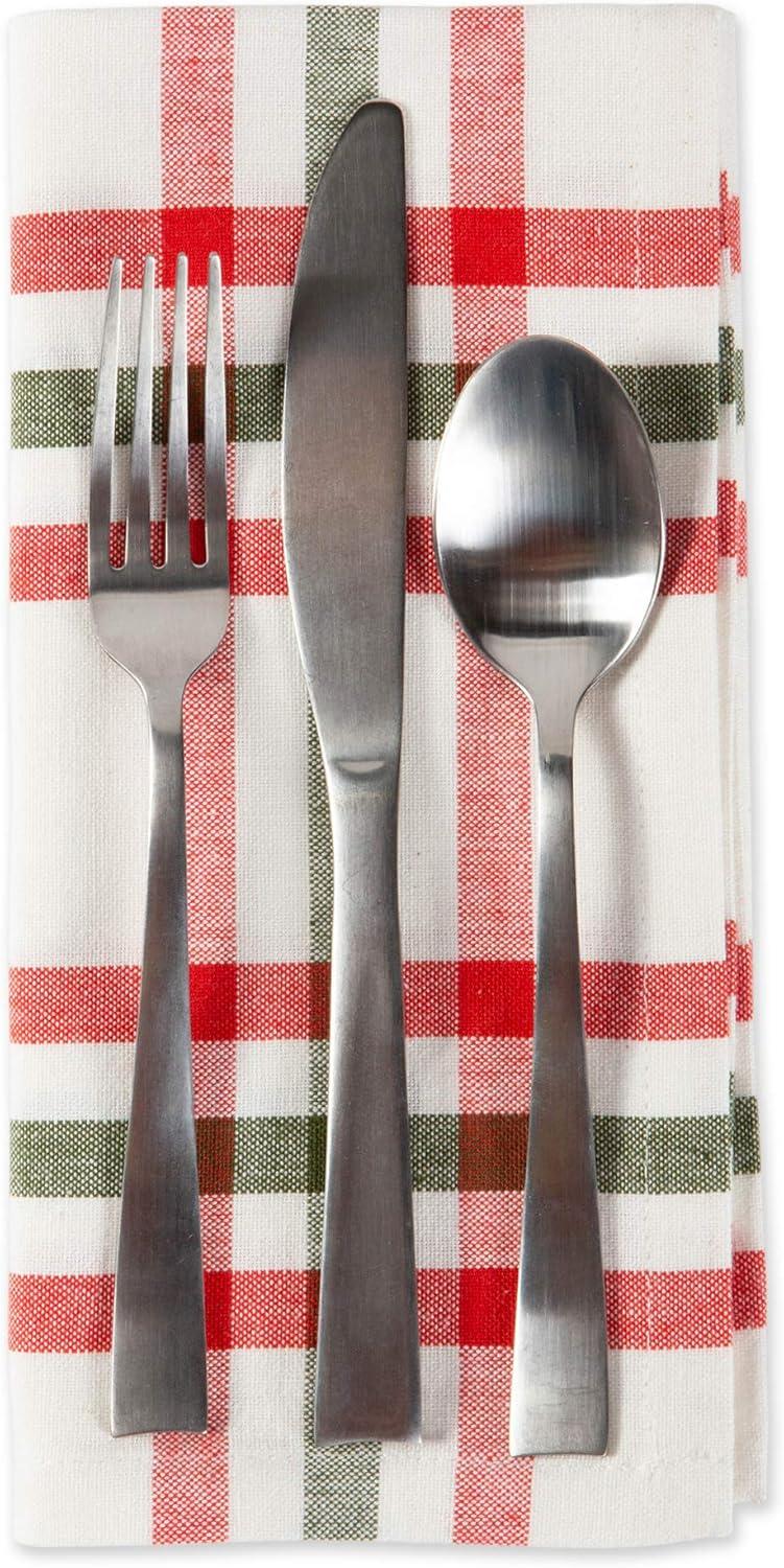 imageDII Jolly Christmas Tree Collection Holiday Table ampamp Kitchen Dcor Tablecloth 60x84 Christmas PlaidChristmas Plaid