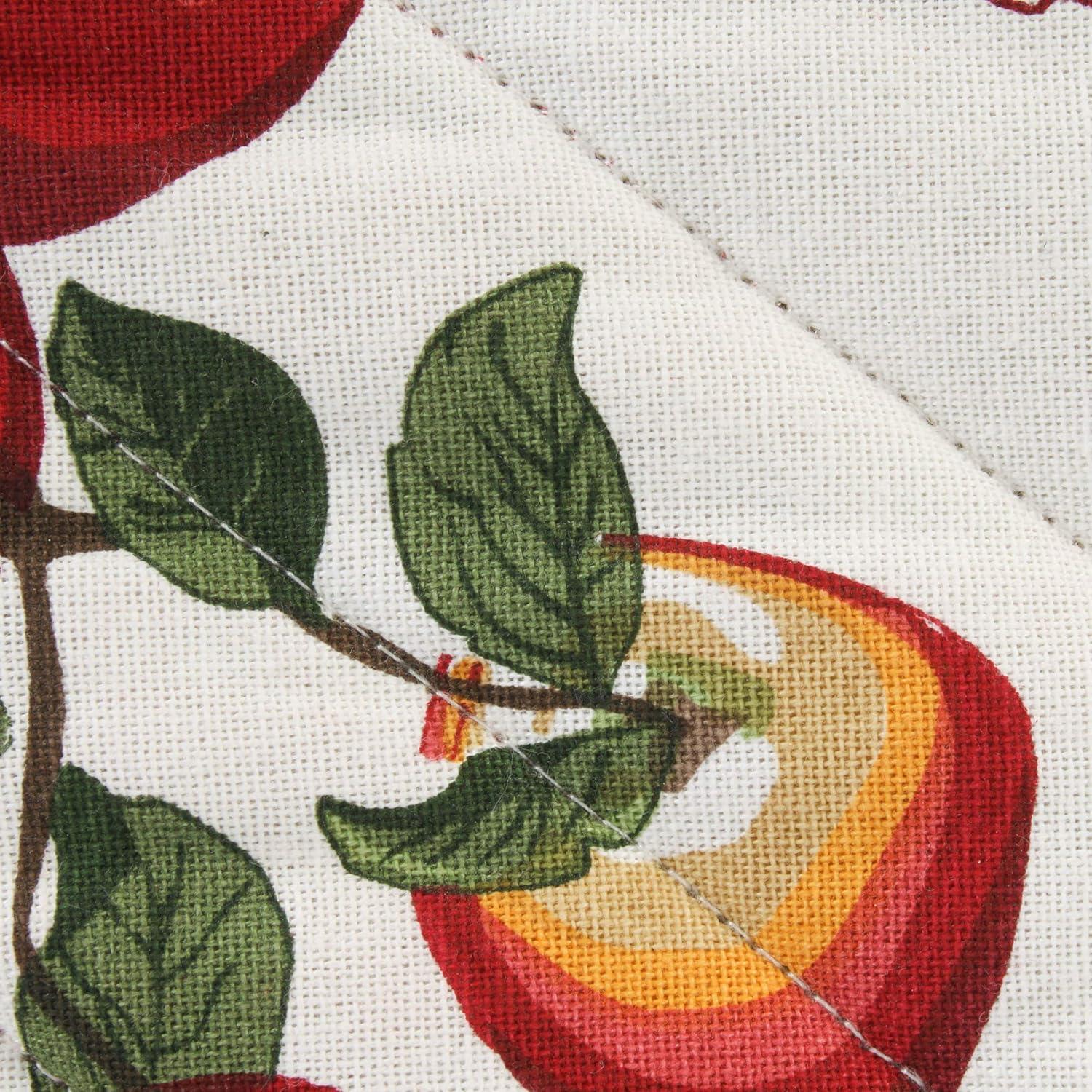 imageDII Kitchen Gift Set Collection Pot Holder ampamp 3 Dish Towels Fresh Herbs 4 PieceApple Orchard
