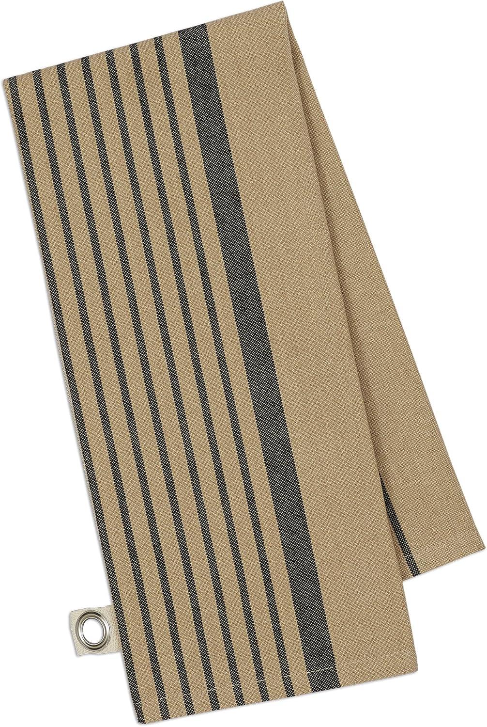 imageDII Kitchen Gift Set Collection Pot Holder ampamp 3 Dish Towels Fresh Herbs 4 PieceButcher Block Stripe