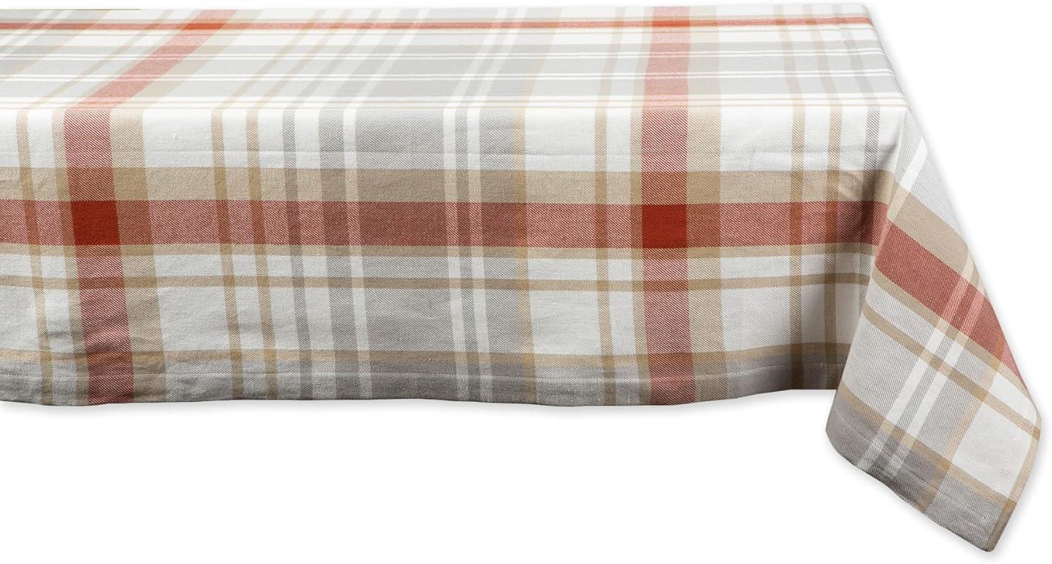 imageDII Thankful Autumn Collection Fall Tabletop Decoration Reversible Placemat Set 13x19 Falls Bounty 4 PieceCozy Picnic Plaid