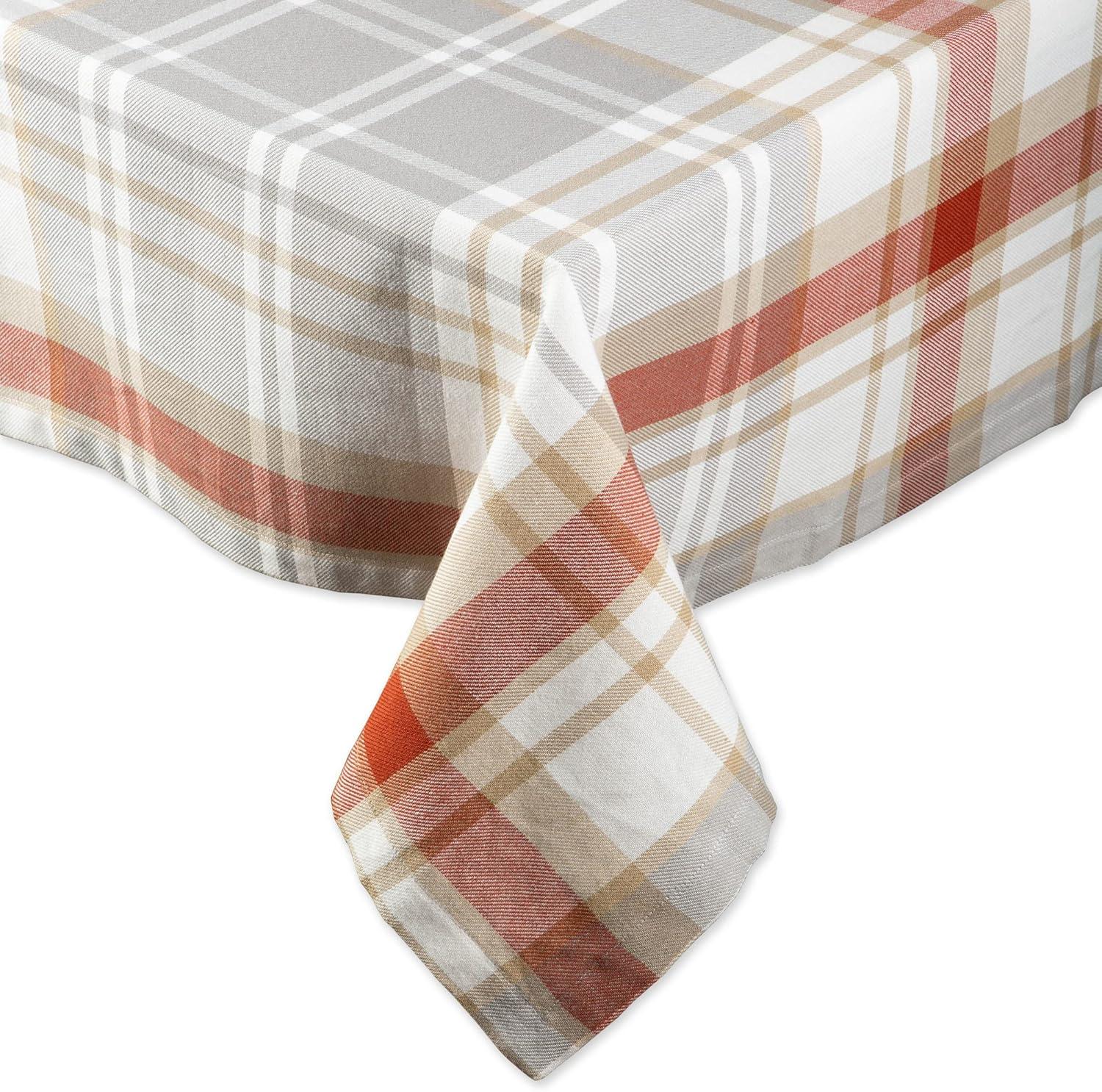 imageDII Thankful Autumn Collection Fall Tabletop Decoration Reversible Placemat Set 13x19 Falls Bounty 4 PieceCozy Picnic Plaid