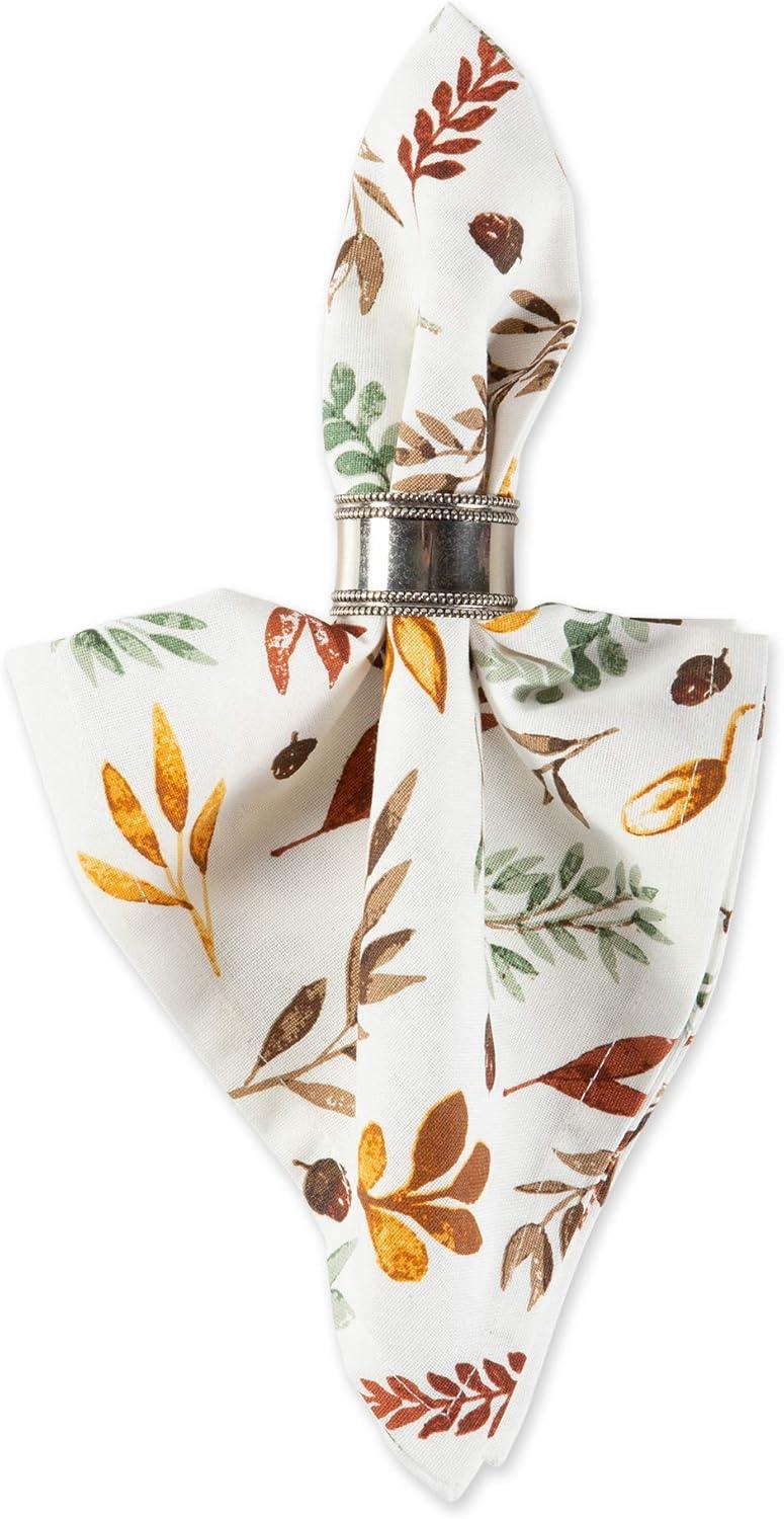 imageDII Thankful Autumn Collection Fall Tabletop Decoration Reversible Placemat Set 13x19 Falls Bounty 4 PieceFalls Bounty