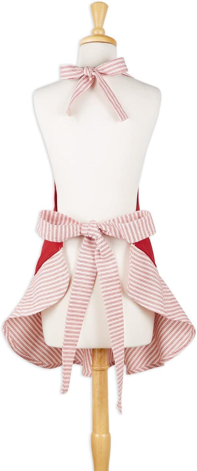 imageDII Womens Christmas Kitchen Apron Adjustable Adult Size for Cooking Baking Crafting ampamp EntertainingCandy Cane