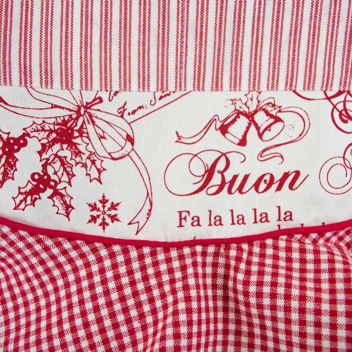 imageDII Womens Christmas Kitchen Apron Adjustable Adult Size for Cooking Baking Crafting ampamp EntertainingJoyeux Noel