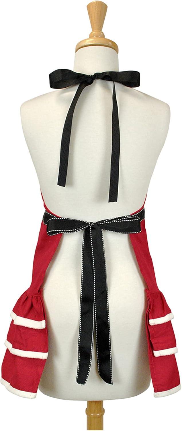 imageDII Womens Christmas Kitchen Apron Adjustable Adult Size for Cooking Baking Crafting ampamp EntertainingMrs Claus