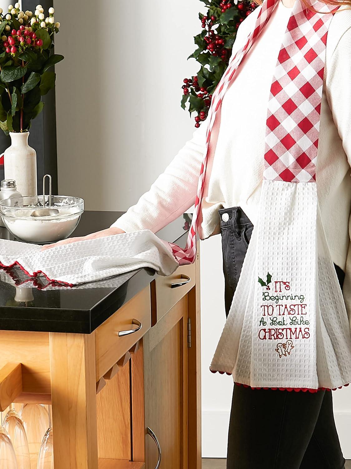 imageDII unisex Christmas Kitchen Dcor Holiday Cooking ampamp Baking AccessoriesBaking Spirits Bright