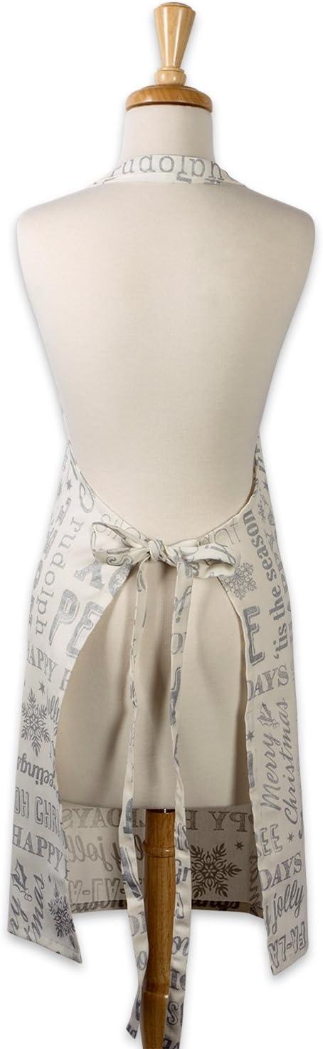 imageDII unisex Unisex Kitchen Christmas Apron for Women ampamp MenSilver Holiday Collage