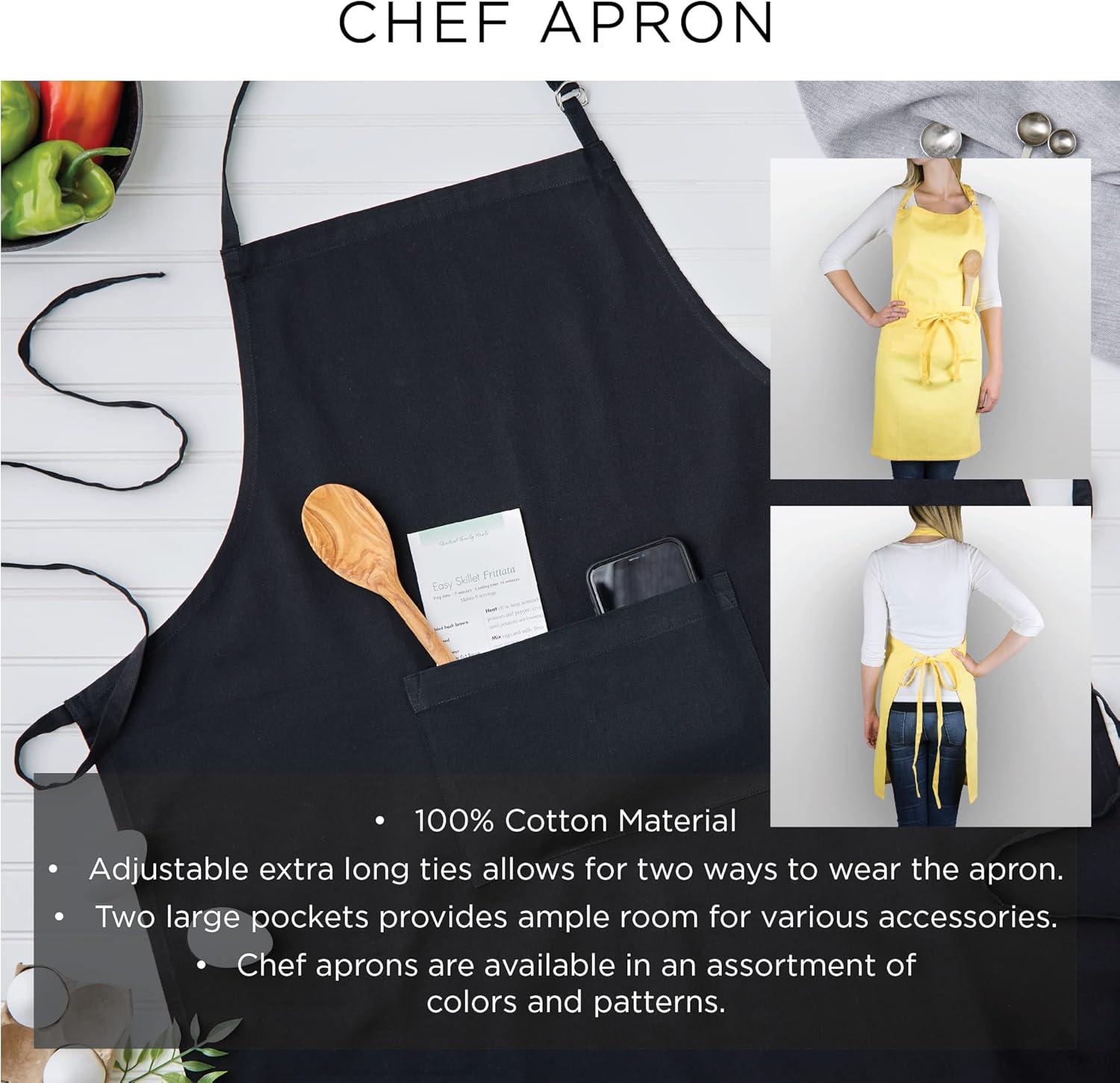 imageDII unisex Unisex Kitchen Christmas Apron for Women ampamp MenSparkle Sprigs